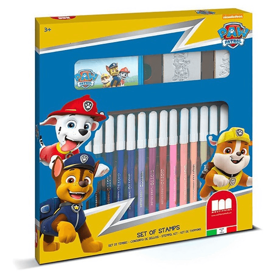 Multiprint Paw Patrol Felt Tip Pens Set (Pack Of 21)