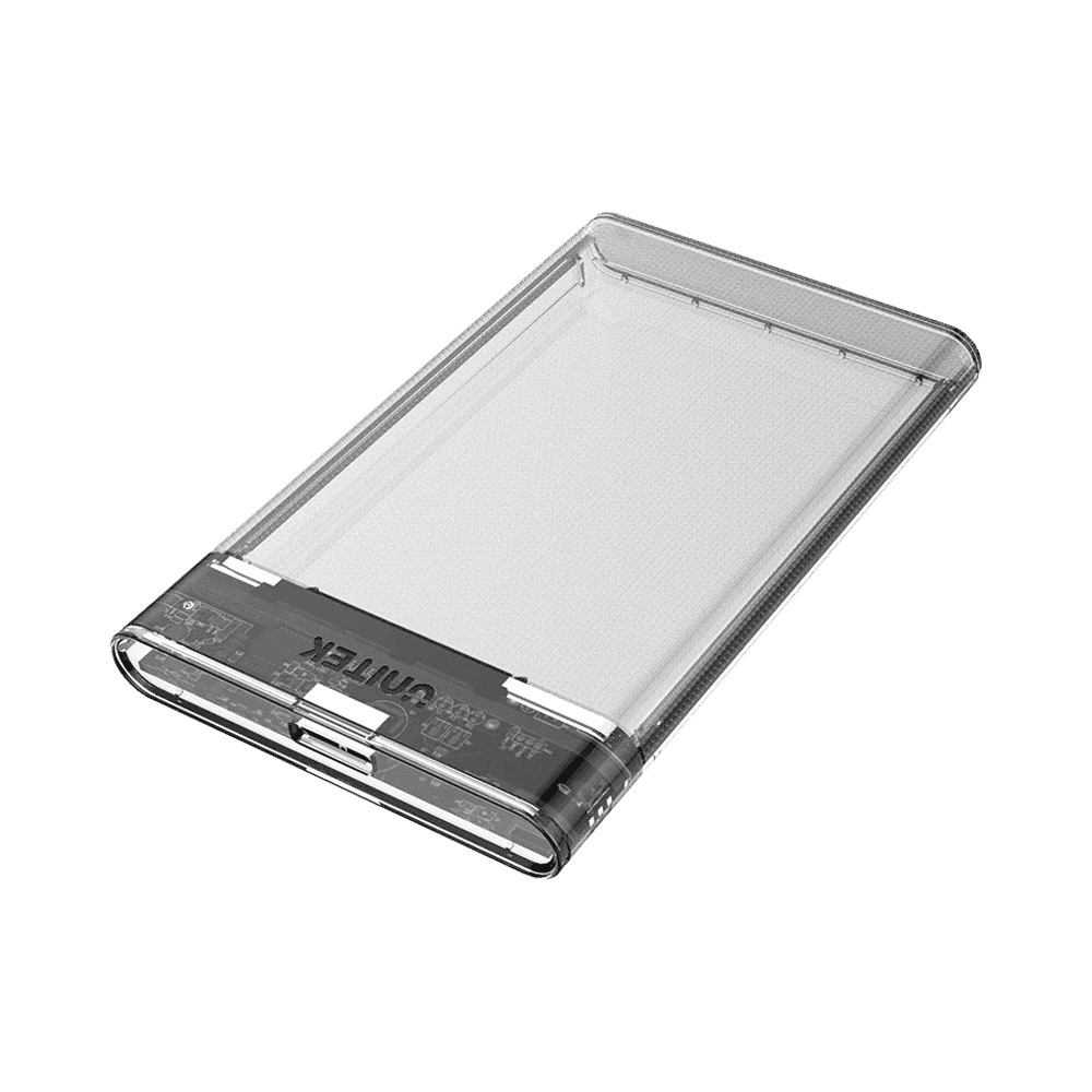 UNITEK DiskGuard Limpid R – USB3.1 SATA6G 2.5” HDD/SSD Hard Disk Enclosure – S1103A