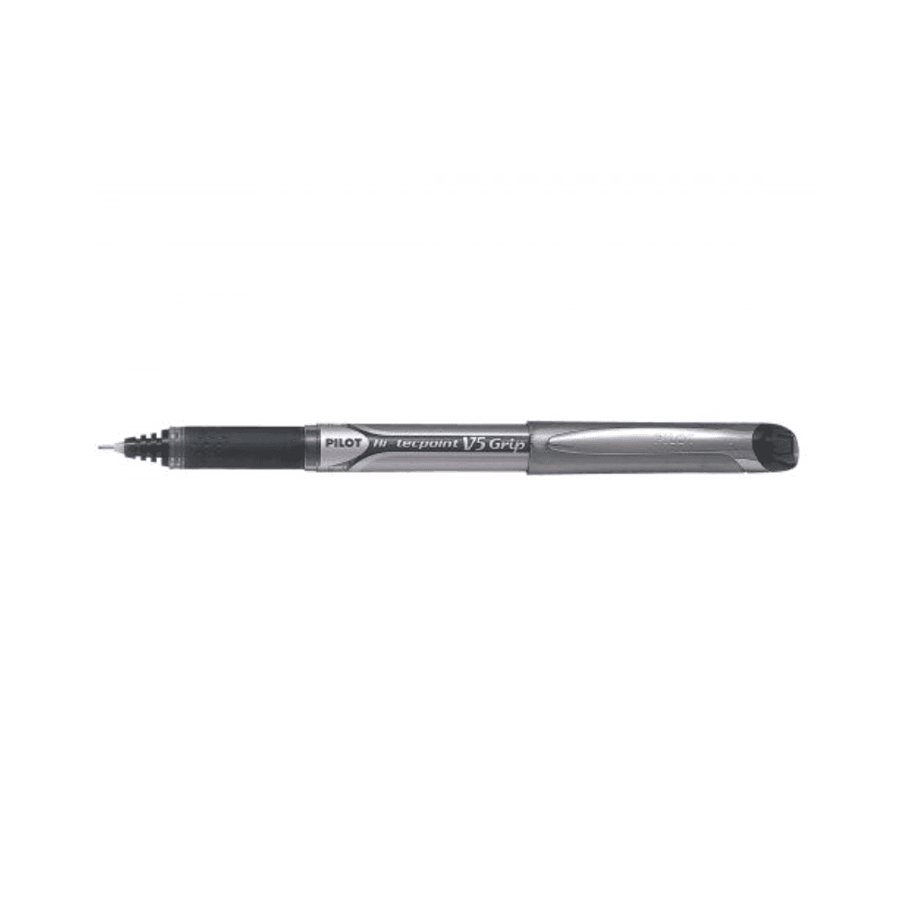 Pilot Hi-Tecpoint V5 Grip Liquid Ink 0.5mm Rollerball Pen - Black 12089