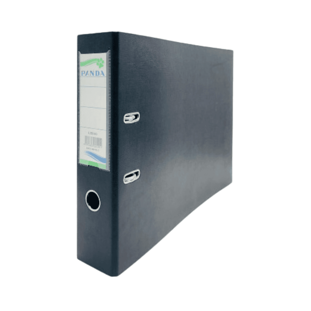 Panda A3 PVC Box File 3 Inch - Black L2B3A3