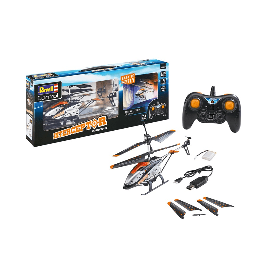 Revell Rc Helicopter Interceptor Anti Collision
