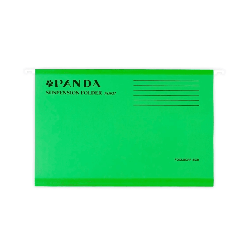 Panda Foolscap Hanging File - Light Green 927