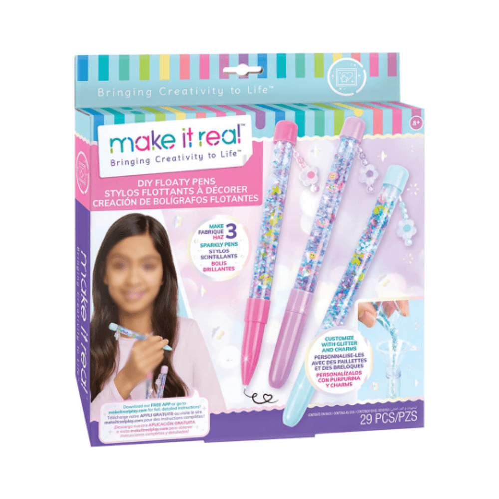 Make It Real Diy Floaty Pens Craft Kit 29Pcs