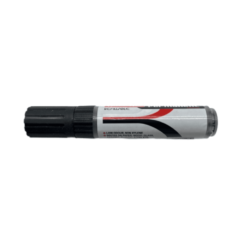 Officemate Jumbo Permanent Marker Pen Refillable - Black 16211