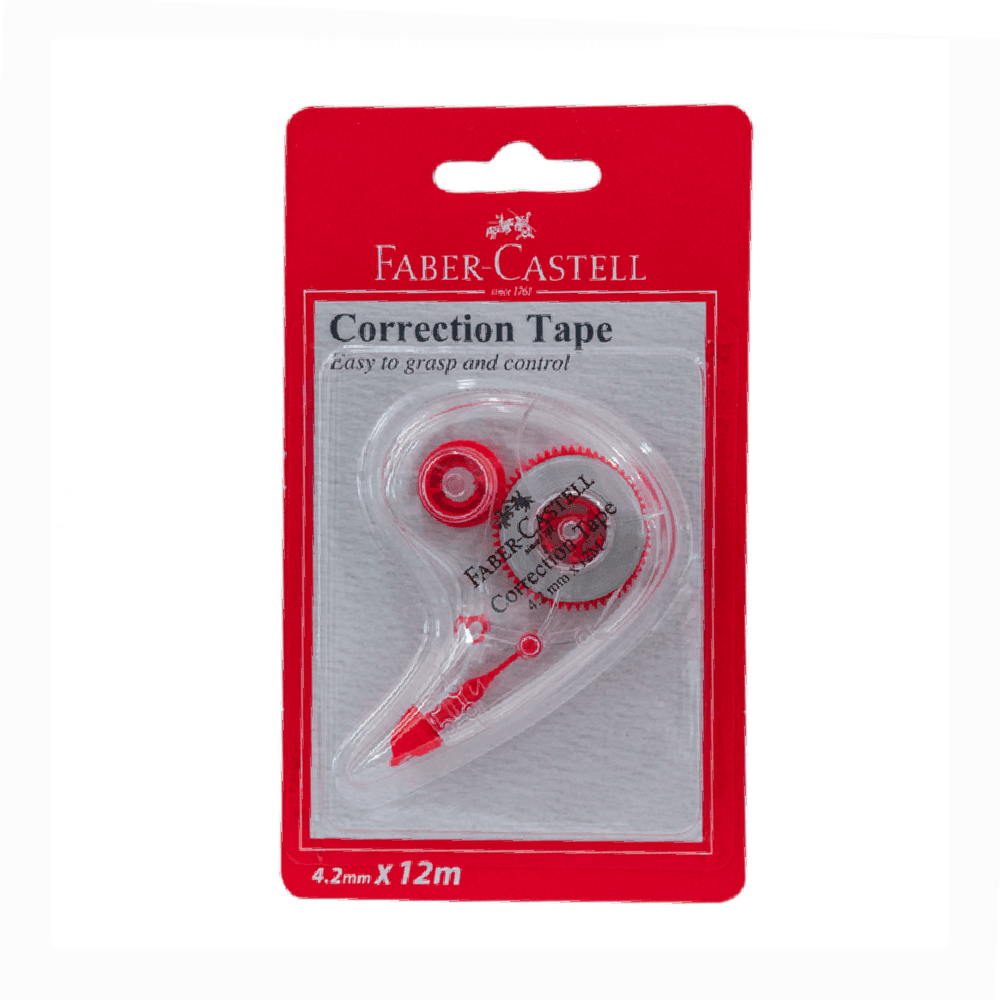 Faber Castell Correction Tape 4.2mmx12m