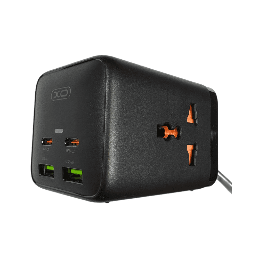 Go-Des GD-B918 Multifunctional 6 In 1 UK Plug Power Socket