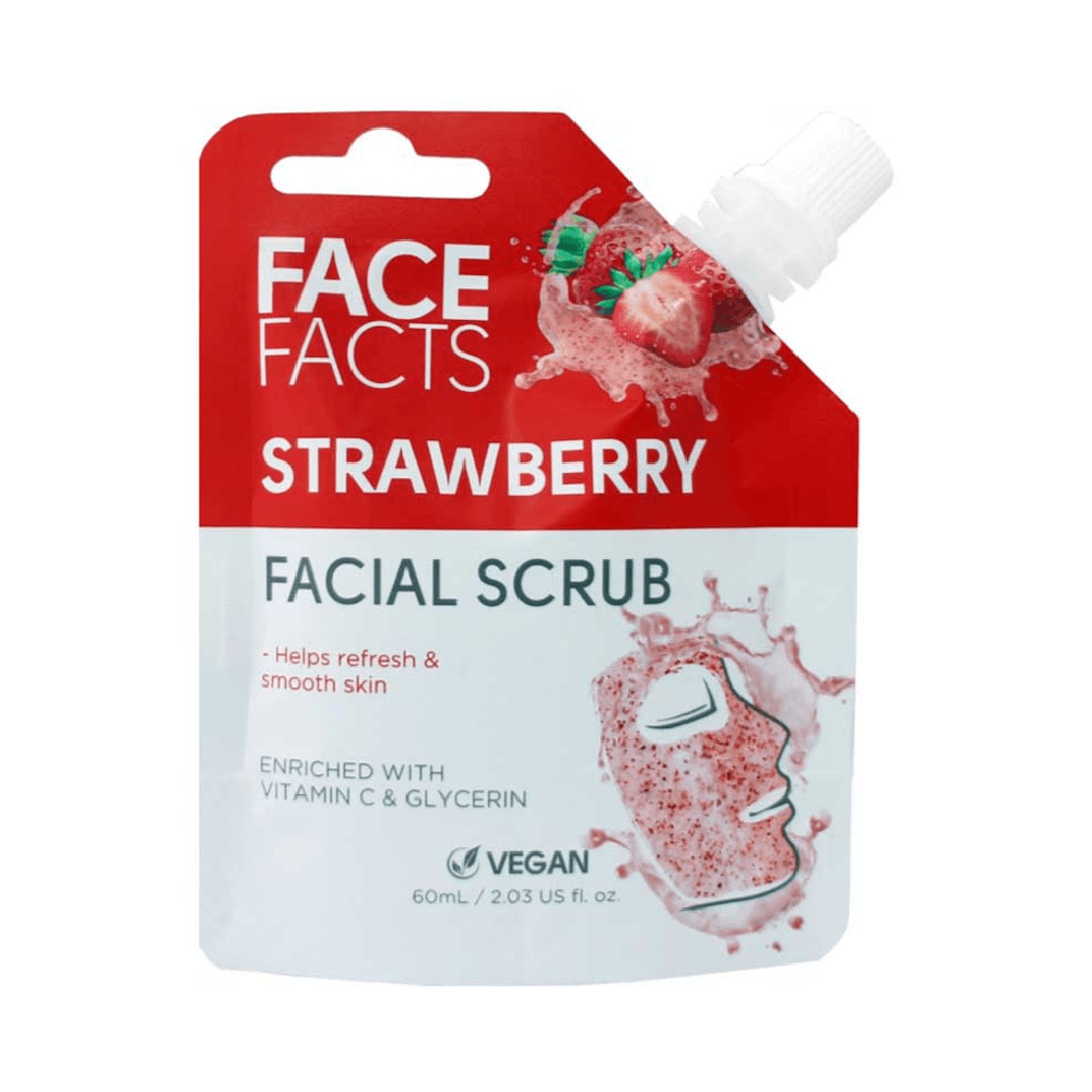 Face Facts Strawberry Facial Scrub 60ml