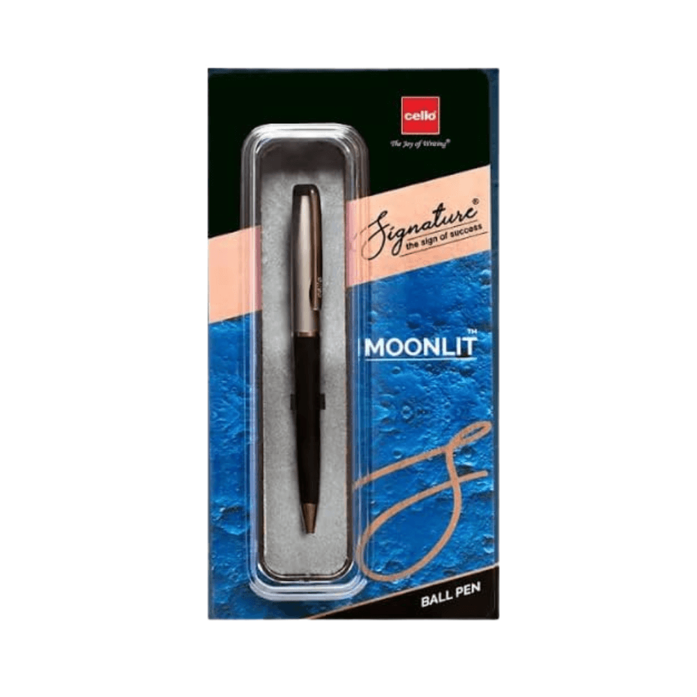 Cello Signature Moonlit 0.7mm Ink Ball Pen - Blue