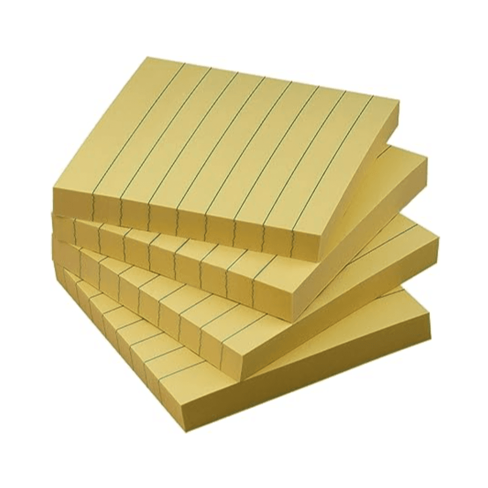 فانتاستيك ملاحظات لاصقة مع خط 3 × 3 مم