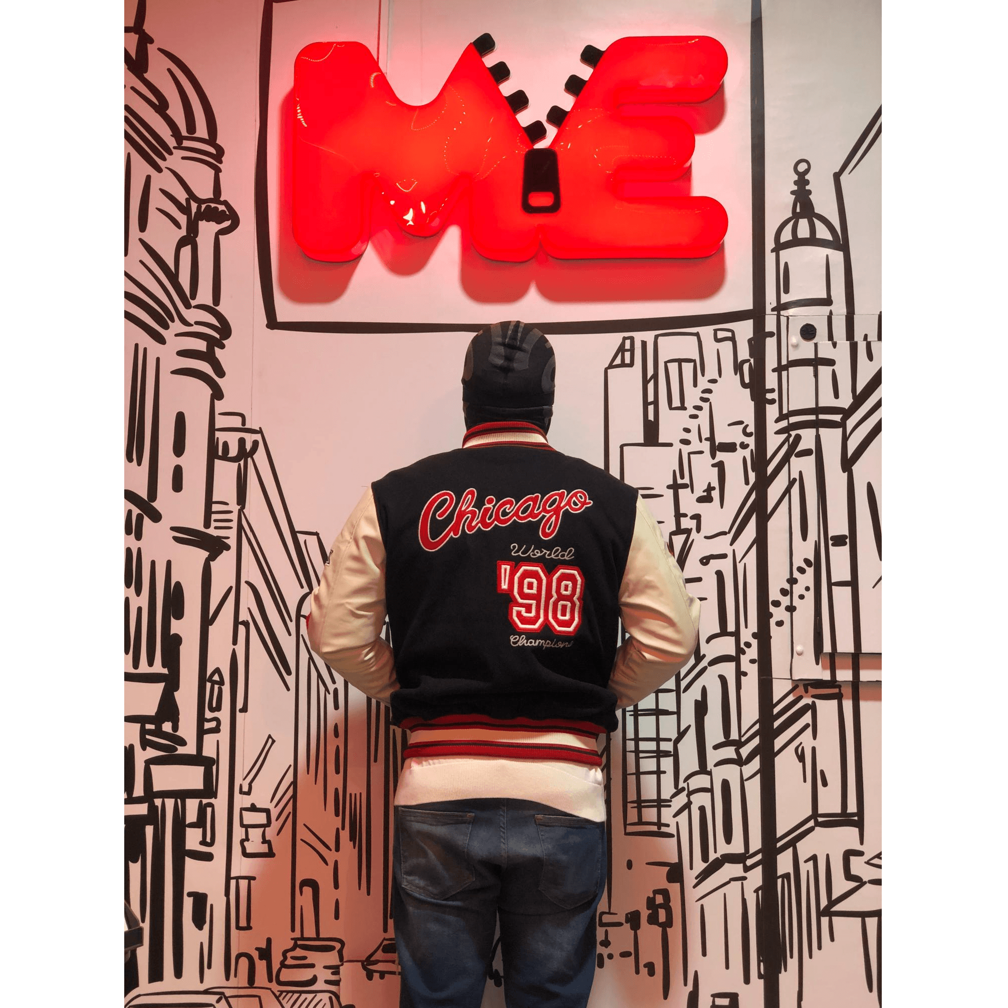 Jacket - Bulls - Black