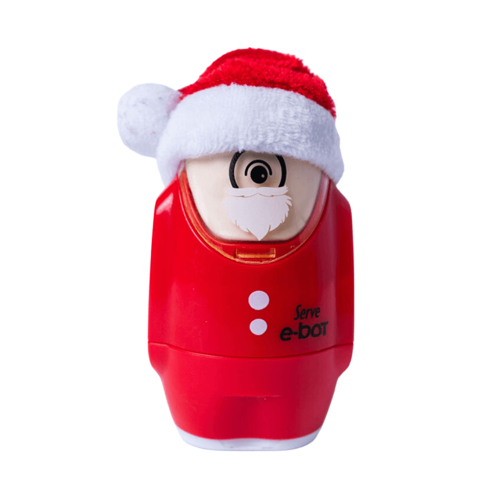 Serve E-Bot Santa Clause Eraser & Sharpener 