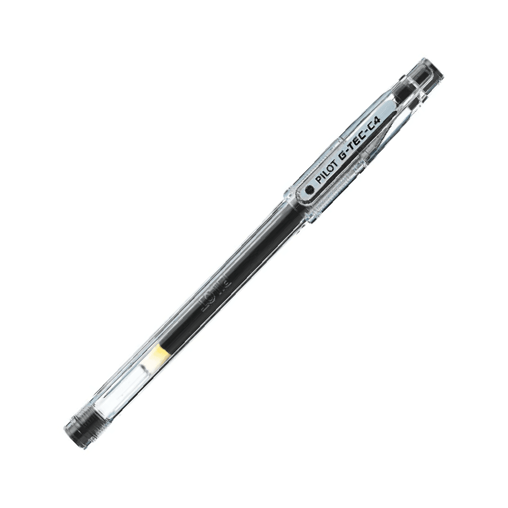 Pilot G-Tec-C4 Gel Ink 0.4mm Rolling Ball Pen - Black 12085