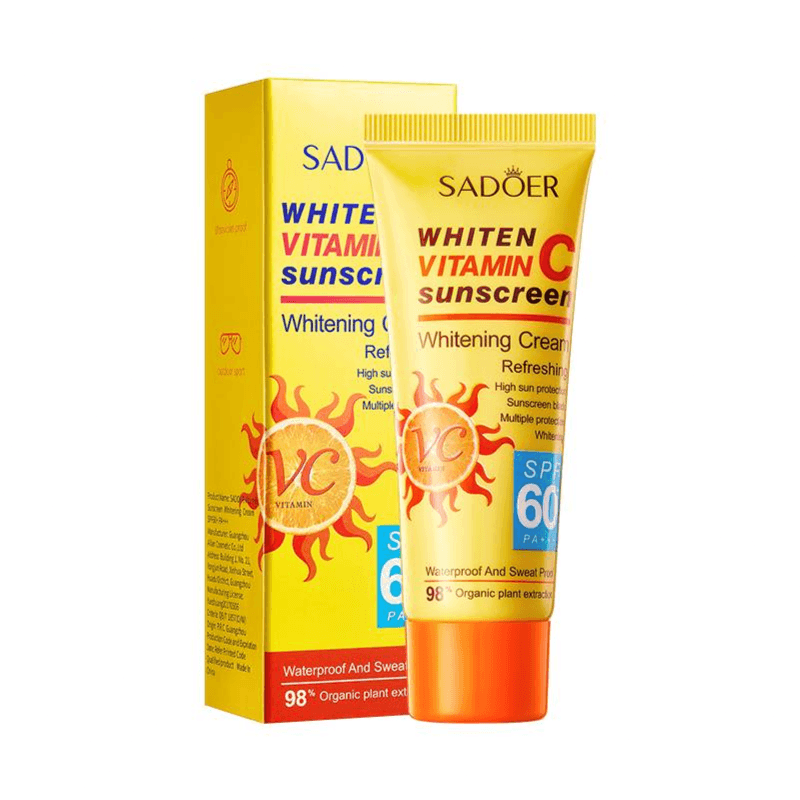سادور تبييض فيتامين C واقي الشمس SPF60+ PA+++ 40 جم