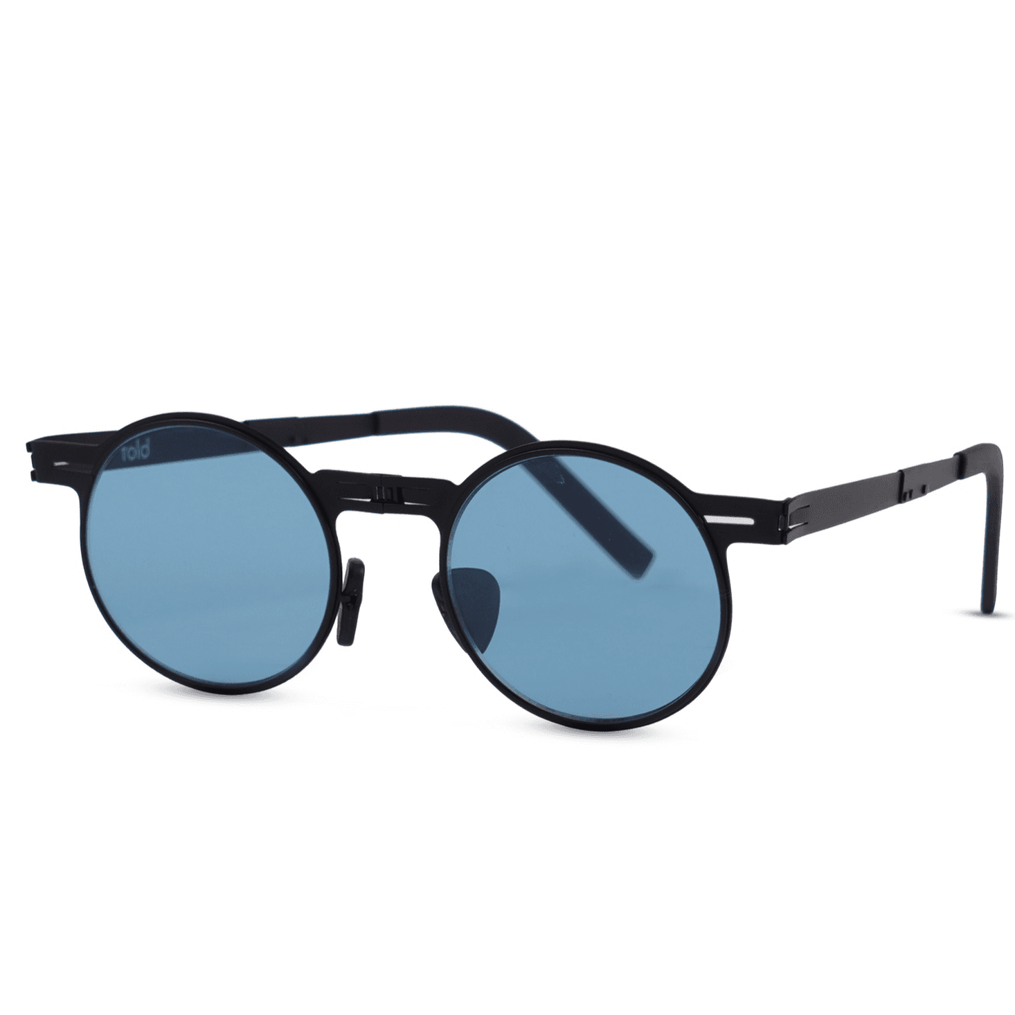 Venus Black On Blue Sunglasses