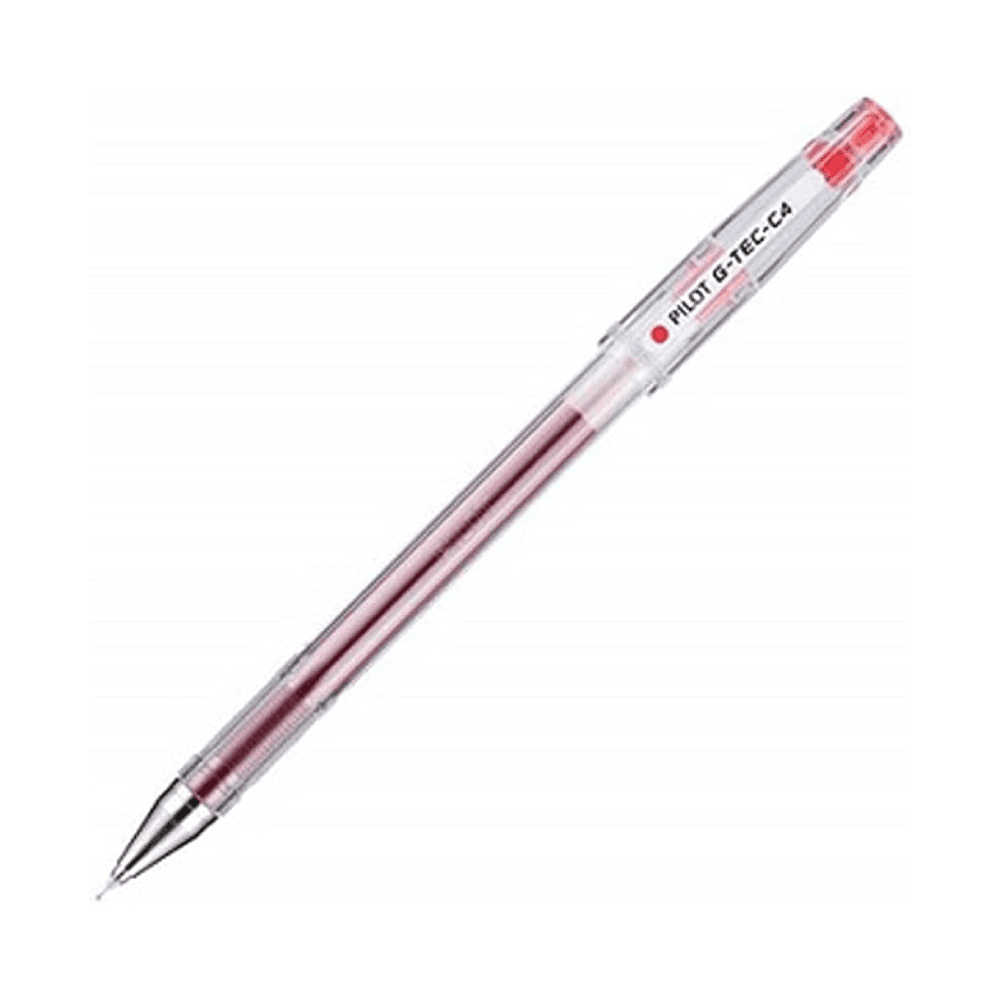Pilot Bl-Gc4-R Ball Pen - Red 