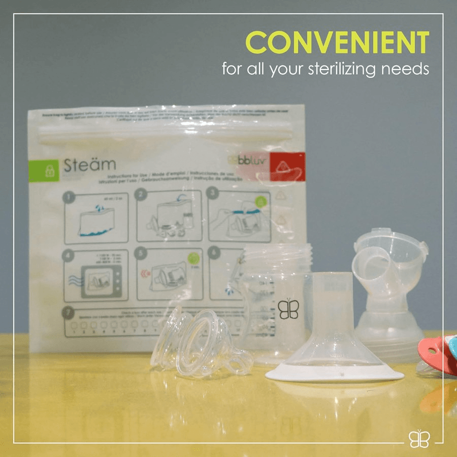 Bbluv Microwave Steam Quick Sterilizer Bags