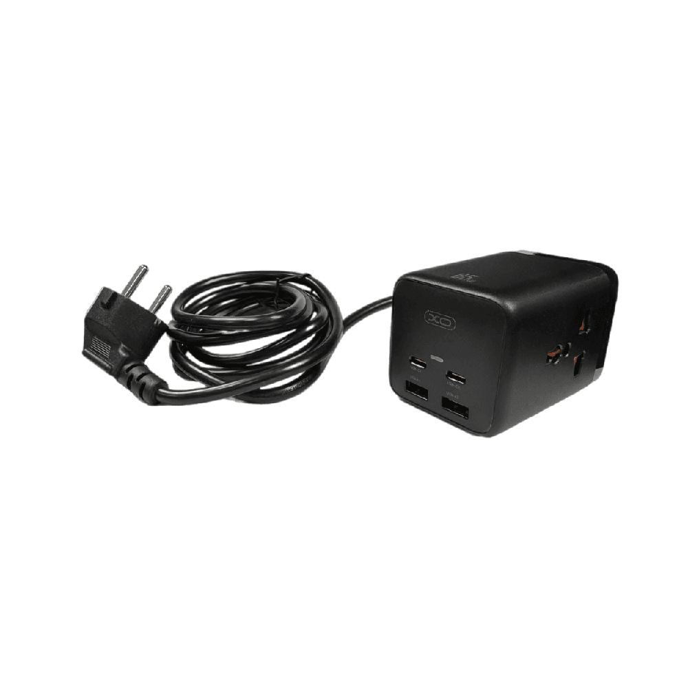 Go-Des GD-B918 Multifunctional 6 In 1 UK Plug Power Socket