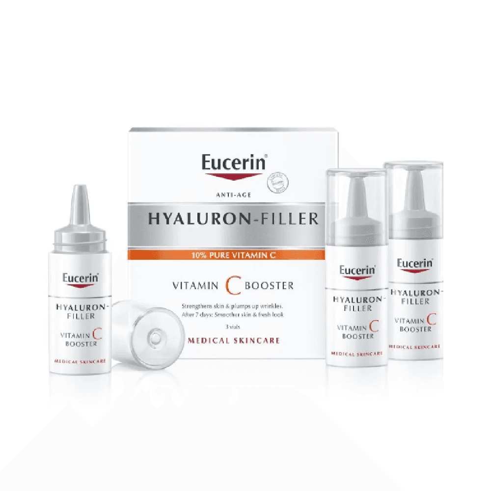 Eucerin Hyaluron Filler Vitamin C Booster Serum 3 x 7.5ml