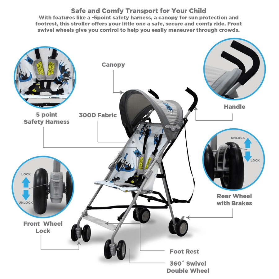 Disney Buggy Stroller - Batman