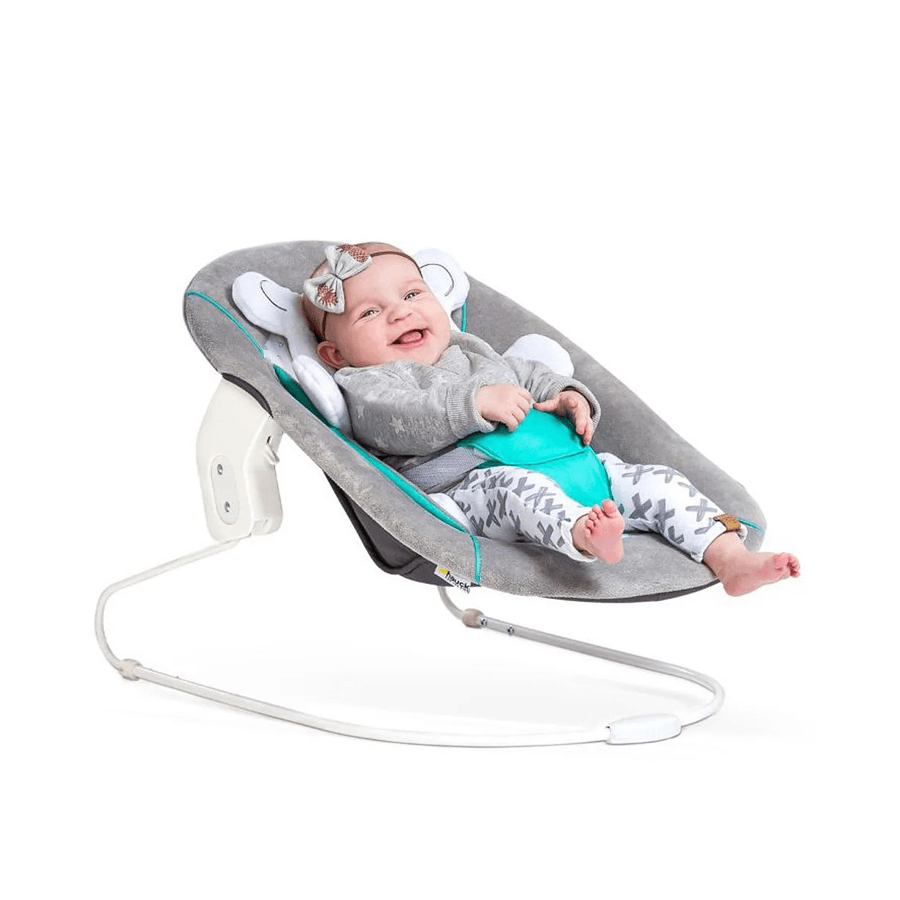 Hauck Alpha Bouncer 2-In-1 Bear Hearts (Grey)