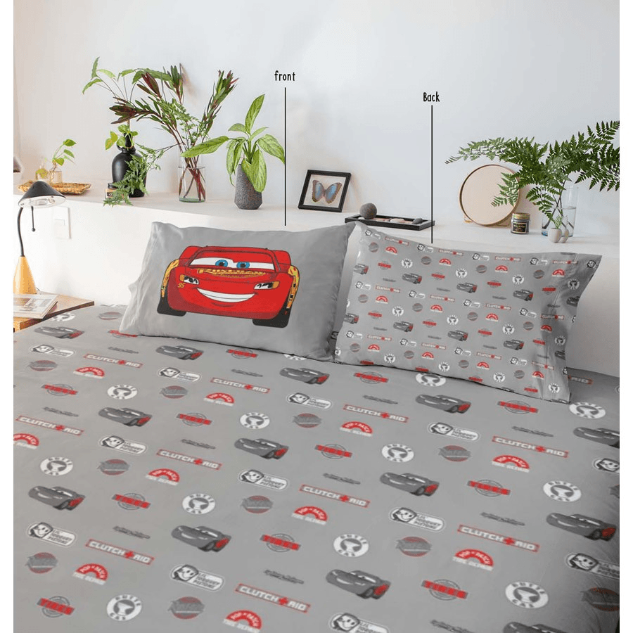 Disney Cars Fitted Sheet And Pillow Case Set