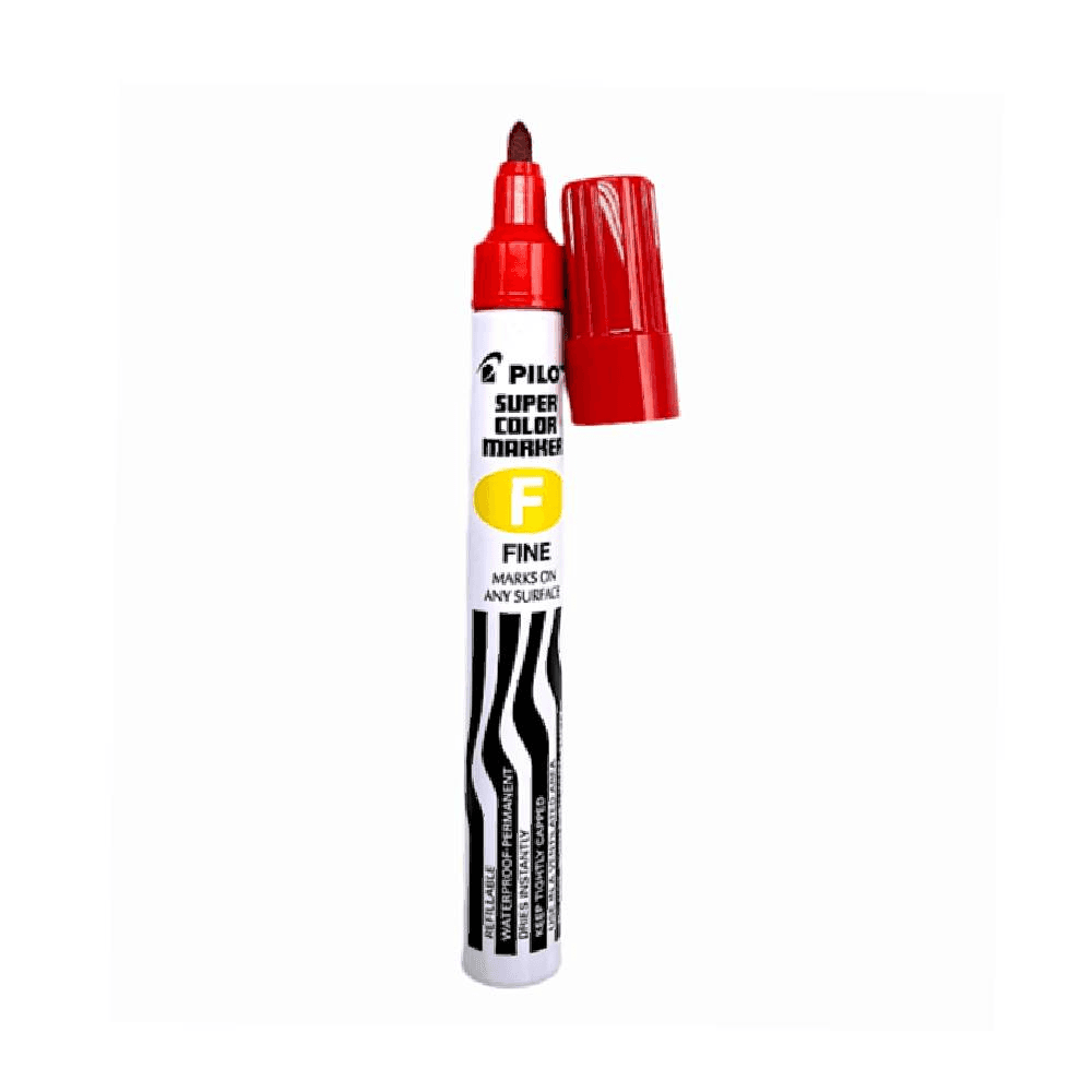 Pilot Super Color Fine Marker Pen - Red 792