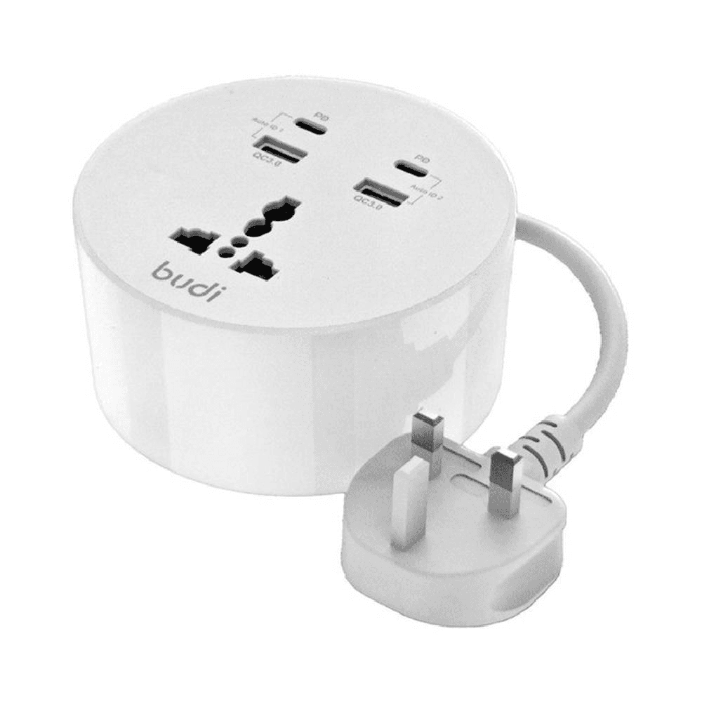 Budi QC 3.0 Home Charger With UK Plug