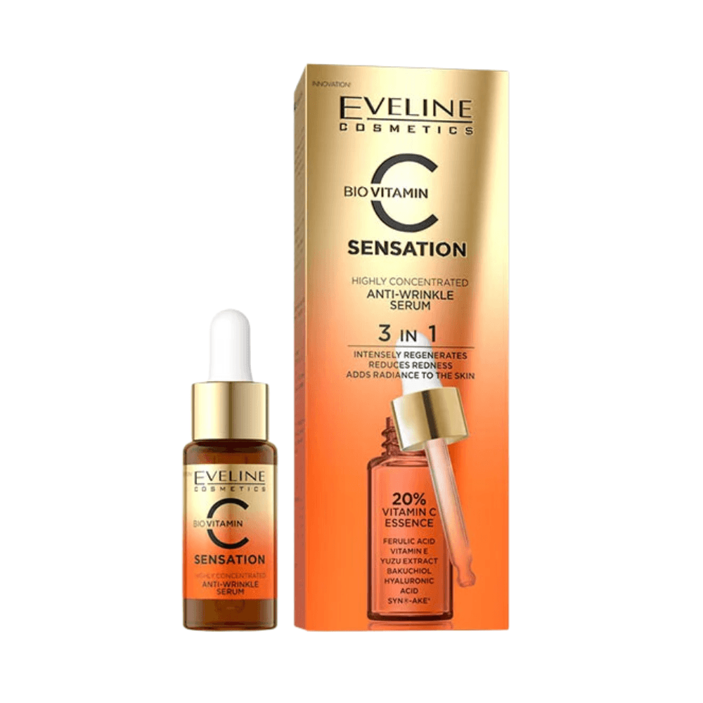 Eveline Cosmetics Sensation Highly Concentrated Anti Wrinkle Serum 18ml