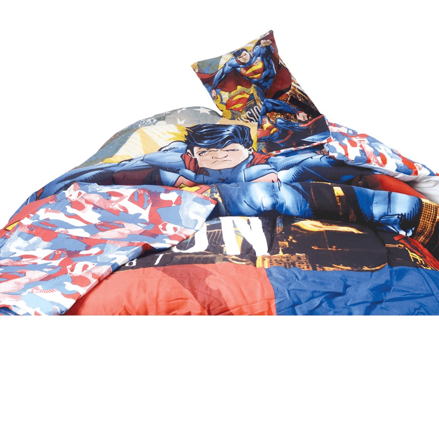 Disney Warner Bros Comforter Set Pack Of 4 (Super Man)