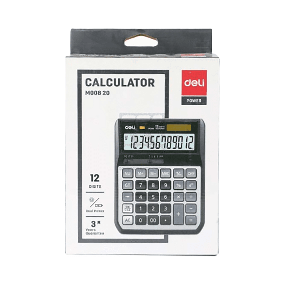 Deli 12-Digit Desktop Calculator