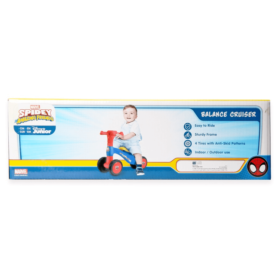 Disney Marvel Spidey & His Amazing Friends 4-Wheel Ride-On (Red/Blue)