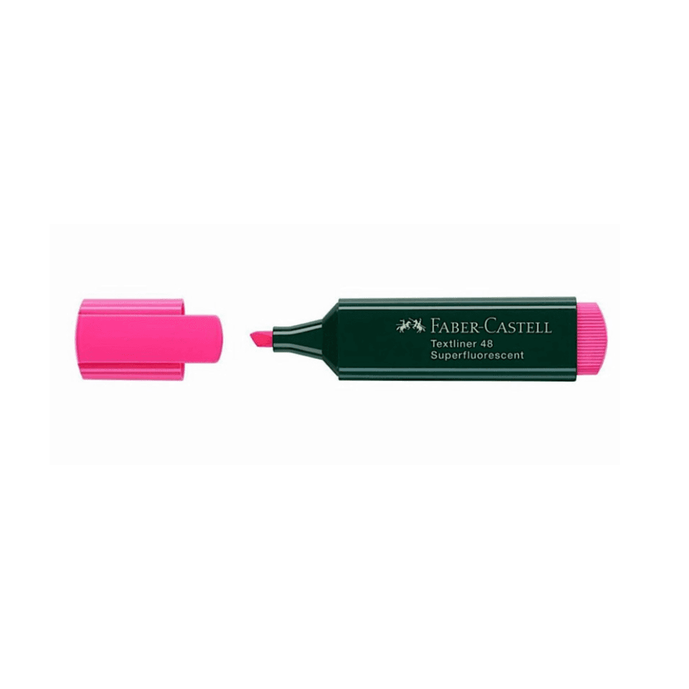 Faber Castell Textliner Classic Highlighter - Pink 153