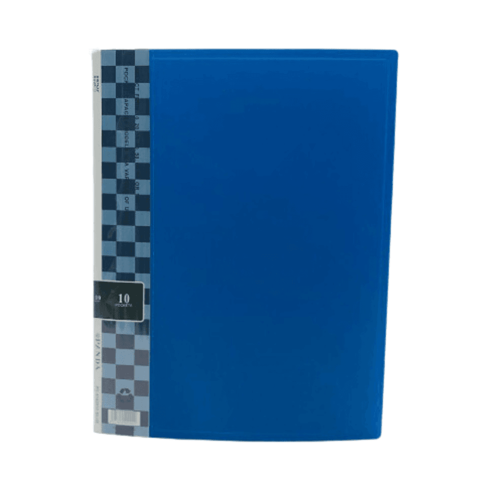 Panda 10 Pockets Display Book - Mix Color