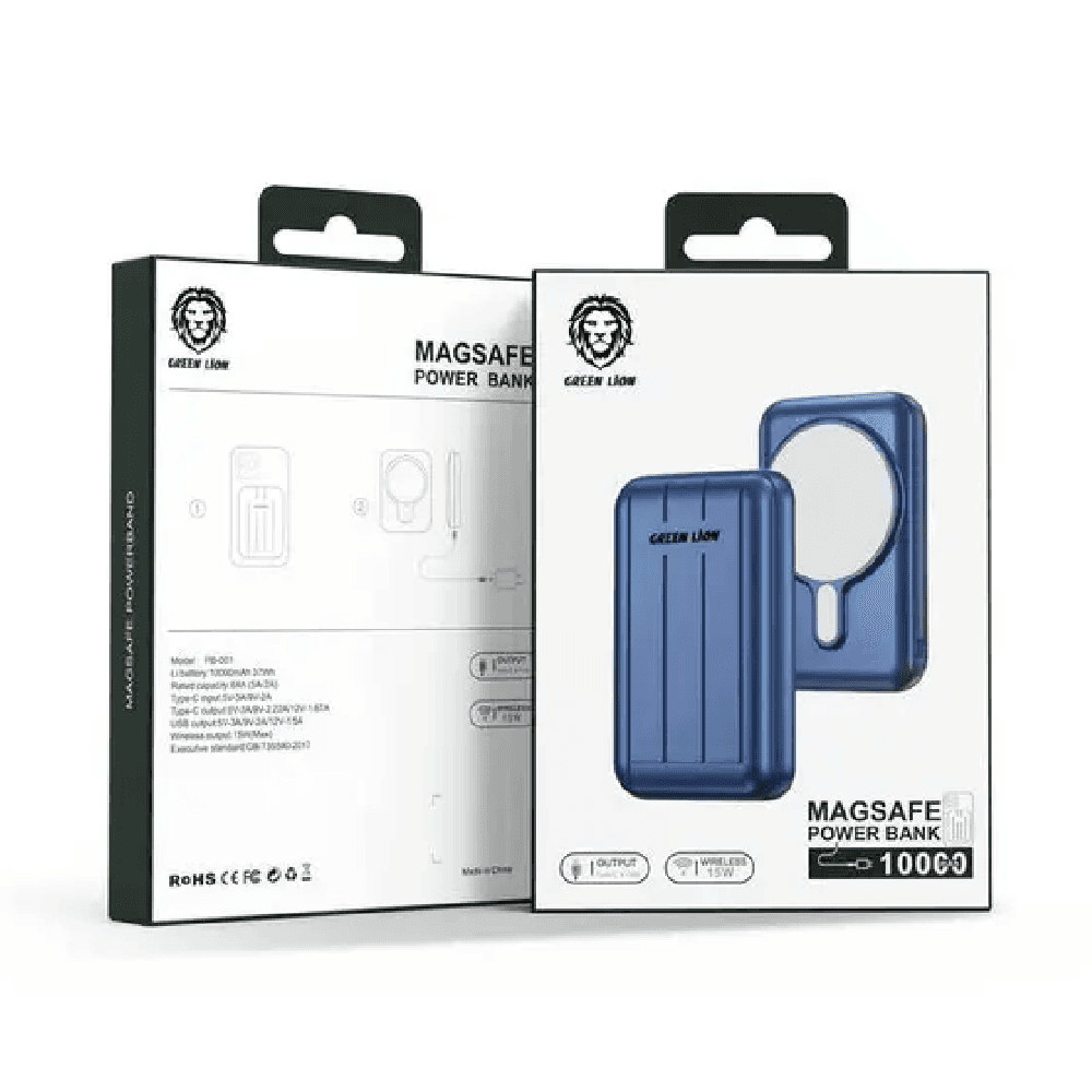 Green Magsafe Power Bank