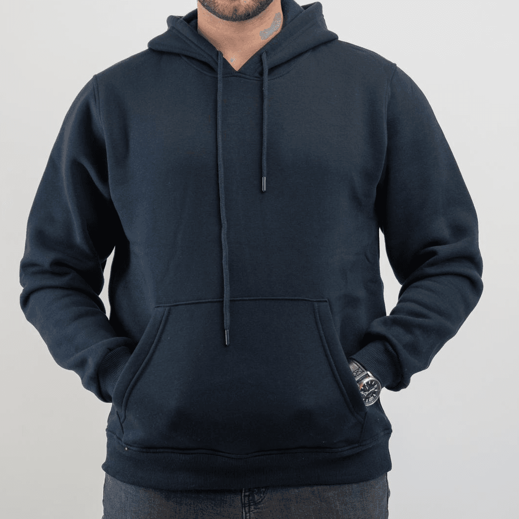 Navy Blue Hoodie For Men And Women