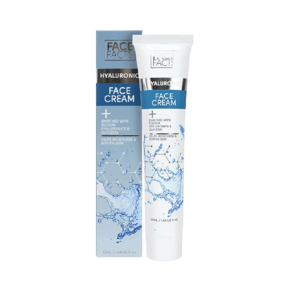 Face Facts Sodium Hyaluronate & Glycerin Face Cream 50ml