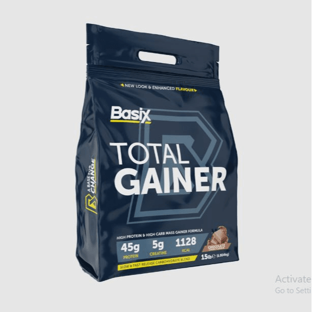 Basix Total Gainer Chocolate Chunk 15Lbs