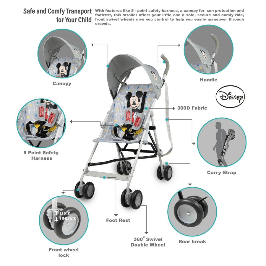 Disney Buggy Stroller - Mickey