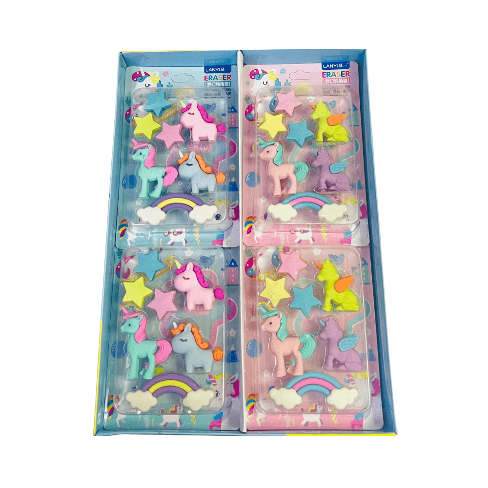 Lanyi Unicorn Erasers