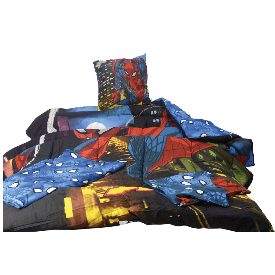 Disney Marvel Comforter Set Pack Of 4 (Spider Man)