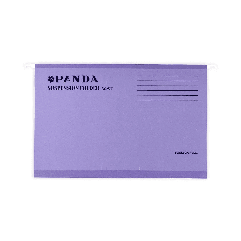 Panda Foolscap Hanging File - Violet 927 