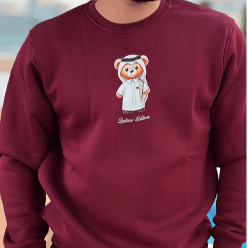 Qatar National Day Sweater - White