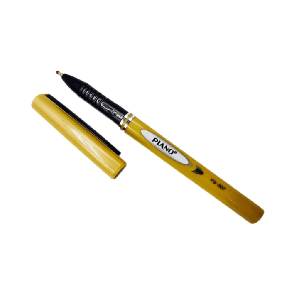 Piano Blue Ball Point Pen - Light Yellow 11130