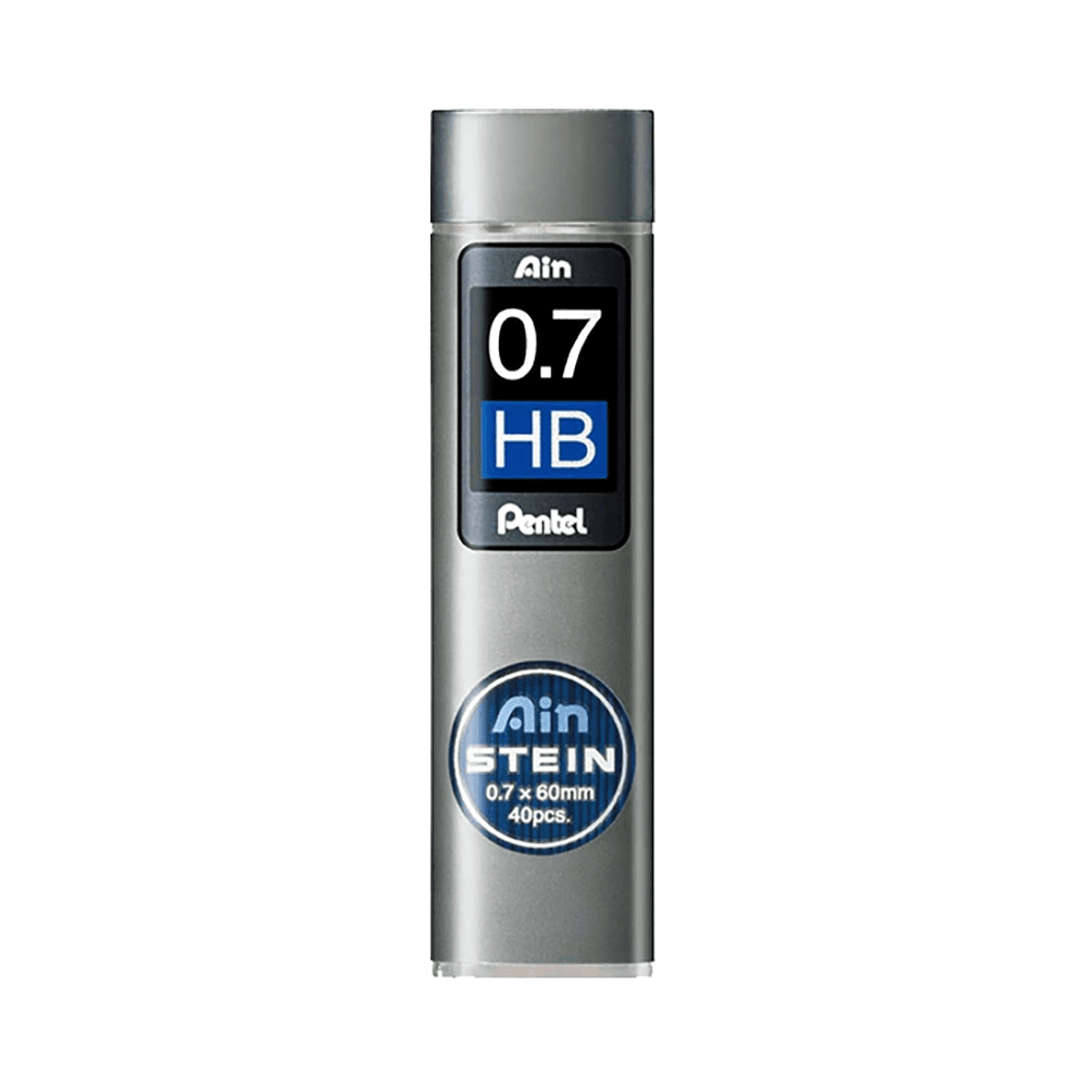 Pentel Ain Stein 0.7mm Mechanical Pencil Leads 40Pcs 11653