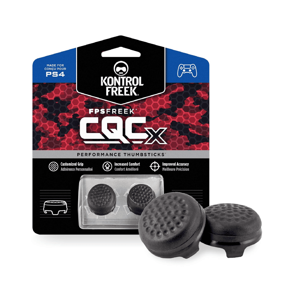 KontrolFreek FPS Freek CQCX Performance Thumbsticks For PS4 Black