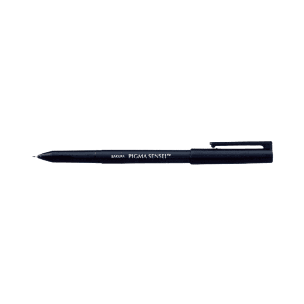 Sakura Pigma Sensei 0.6mm Pen - Black