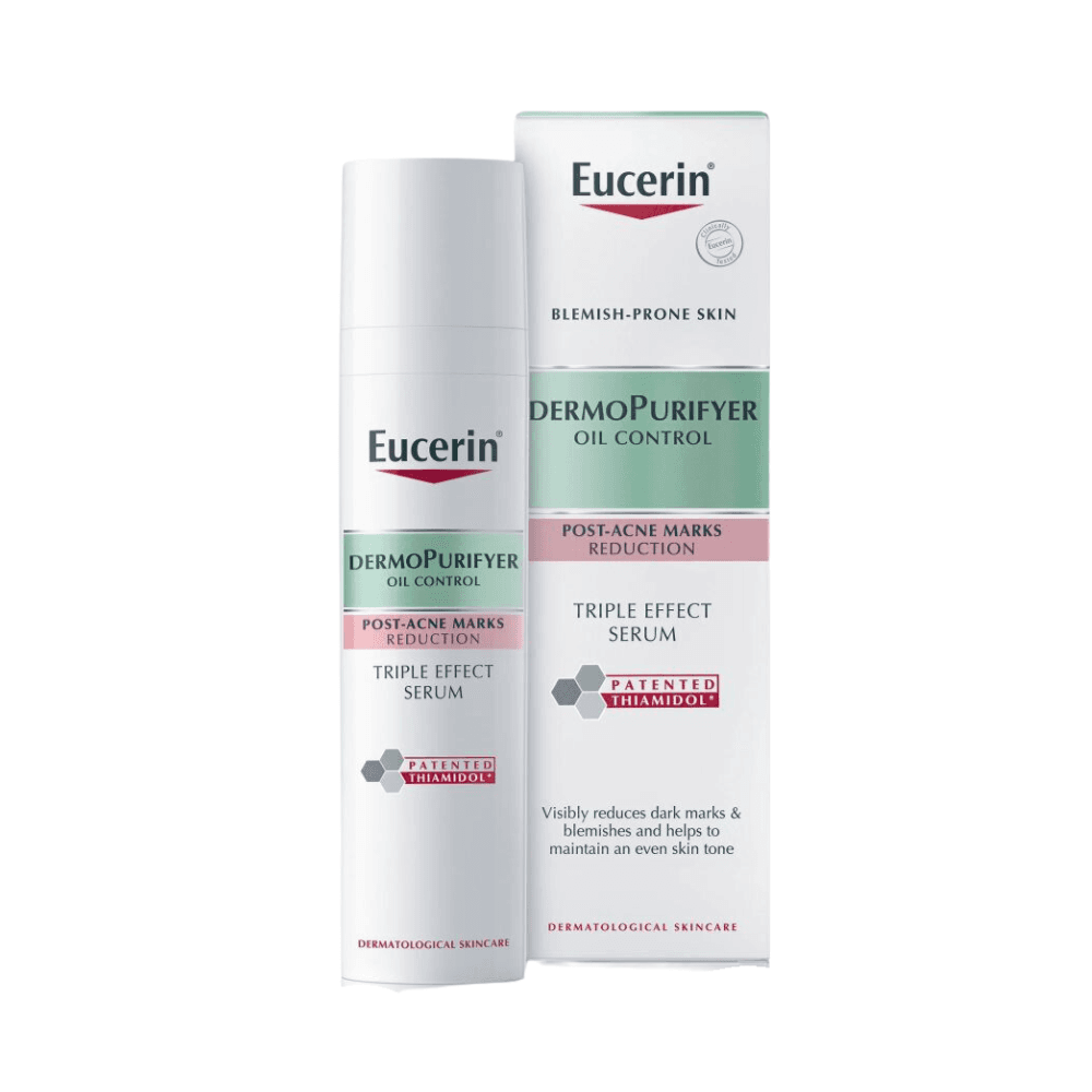 Eucerin Dermo Purifyer Oil Control Triple Effect Serum For Post Blemish Marks Reduction 40ml