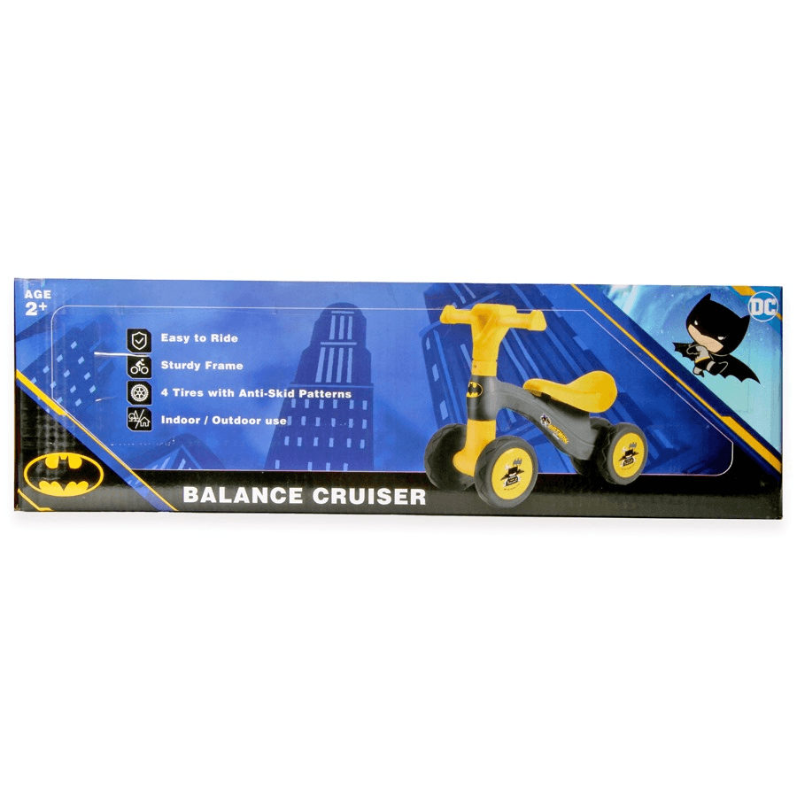 Disney Warner Bros Batman 4-Wheel Ride-On (Black/Yellow)