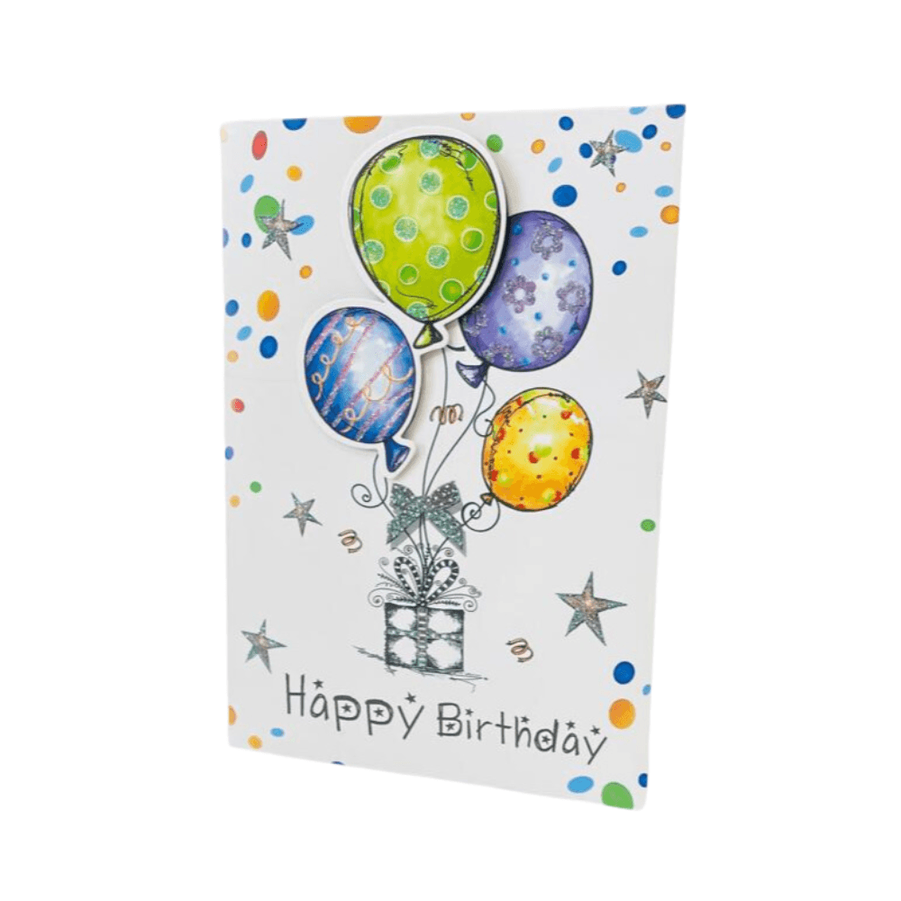 Happy Birthday Musical Balloon Card