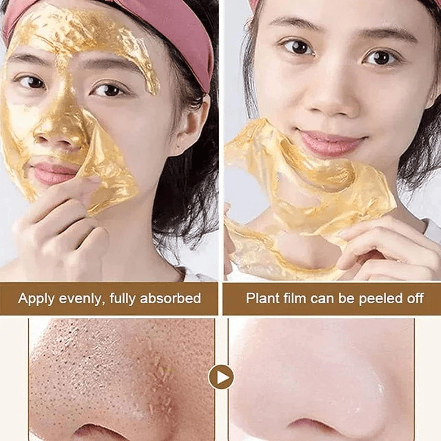 Sadoer Gold Shiny Repair Facial Mask - 120g
